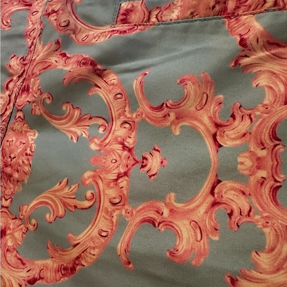 Baroque Gold Men’s Swim Trunks Blue and Pink Size XL - Picture 5 of 10